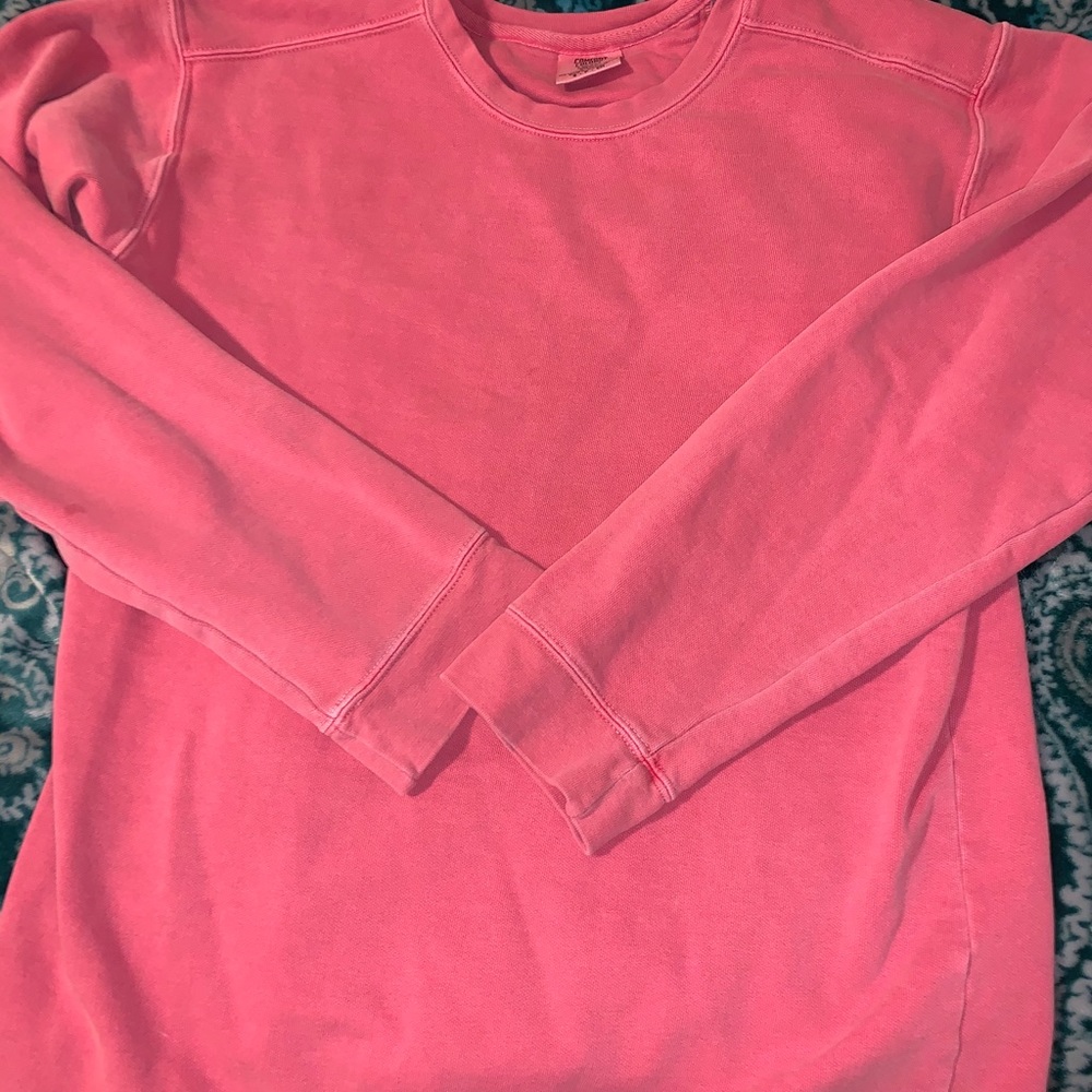 Pink Comfort Colors Crewneck